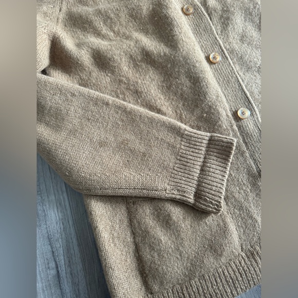 Vintage Brooks Brothers Camel Hair Cardigan - Picture 2 of 15